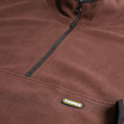 Catskills Lightweight Fleece Half-Zip - Chocolate