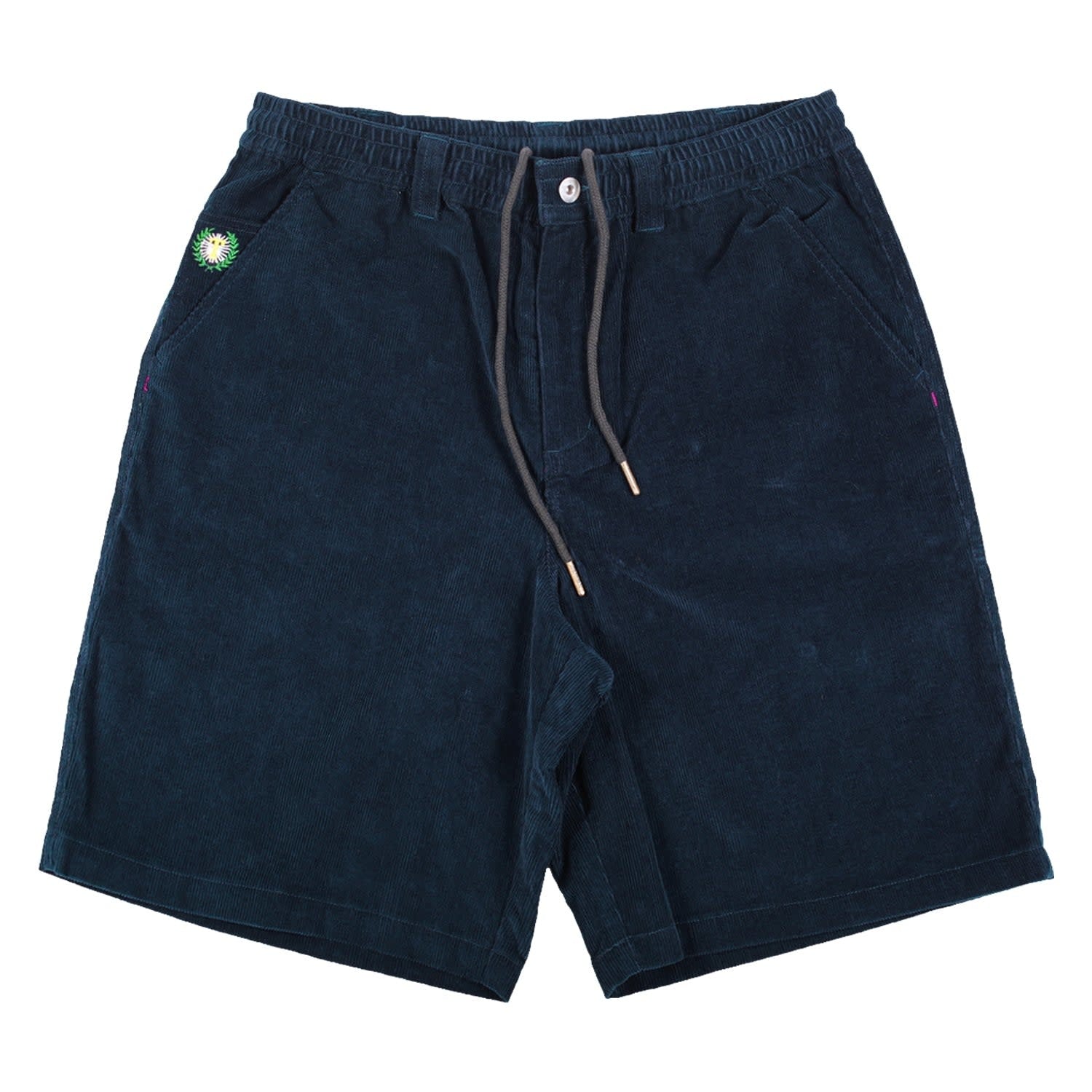 Corduroy Lounge Shorts - Navy