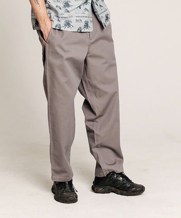 Stamp Lounge Pants - Light Grey