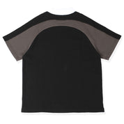 Midfield Pique Polo - Black/Grey