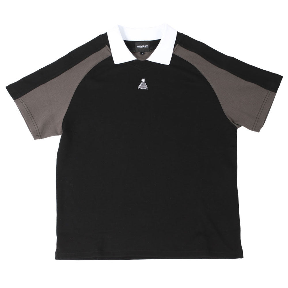 Midfield Pique Polo - Noir/Gris