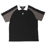 Midfield Pique Polo - Black/Grey