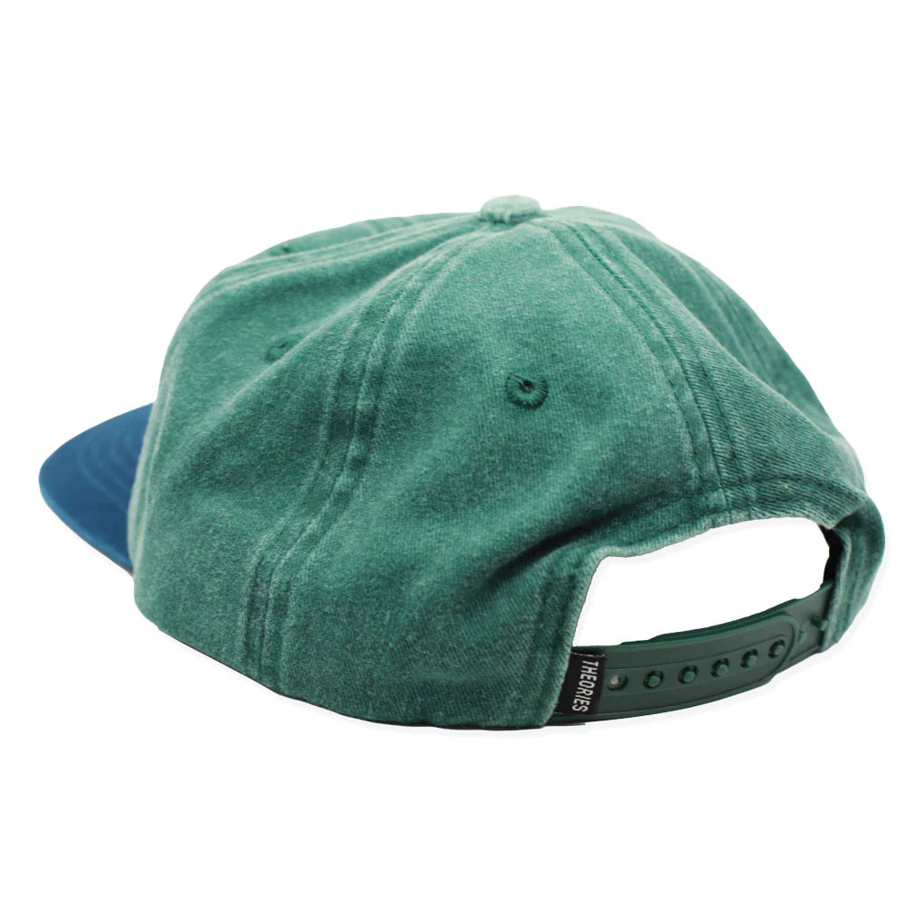 Paranormal Snapback Cap - Green Denim/Navy