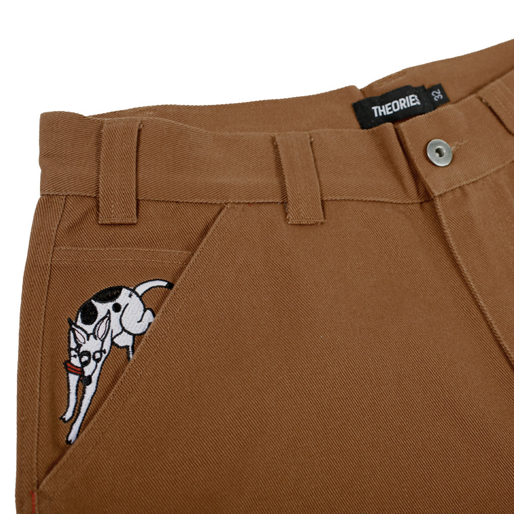 Piano Trap Carpenter Shorts - Tobacco