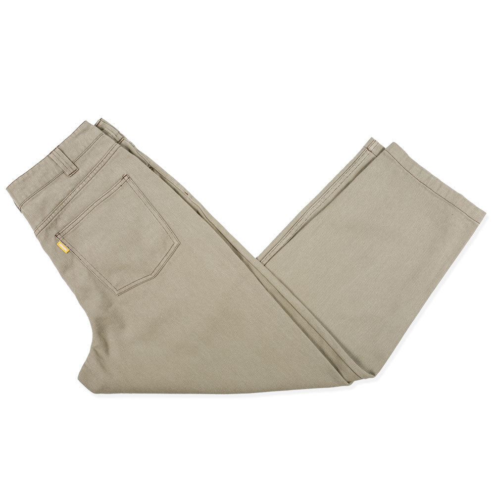 Plaza Jeans - Sand Contrast Stitch