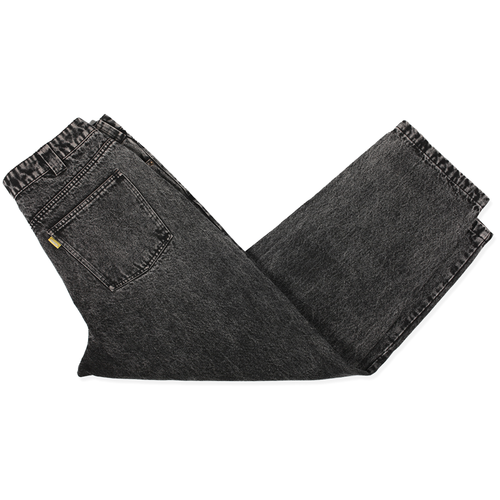 Plaza Jeans - Acid Wash Black