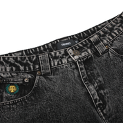 Plaza Jeans - Acid Wash Black