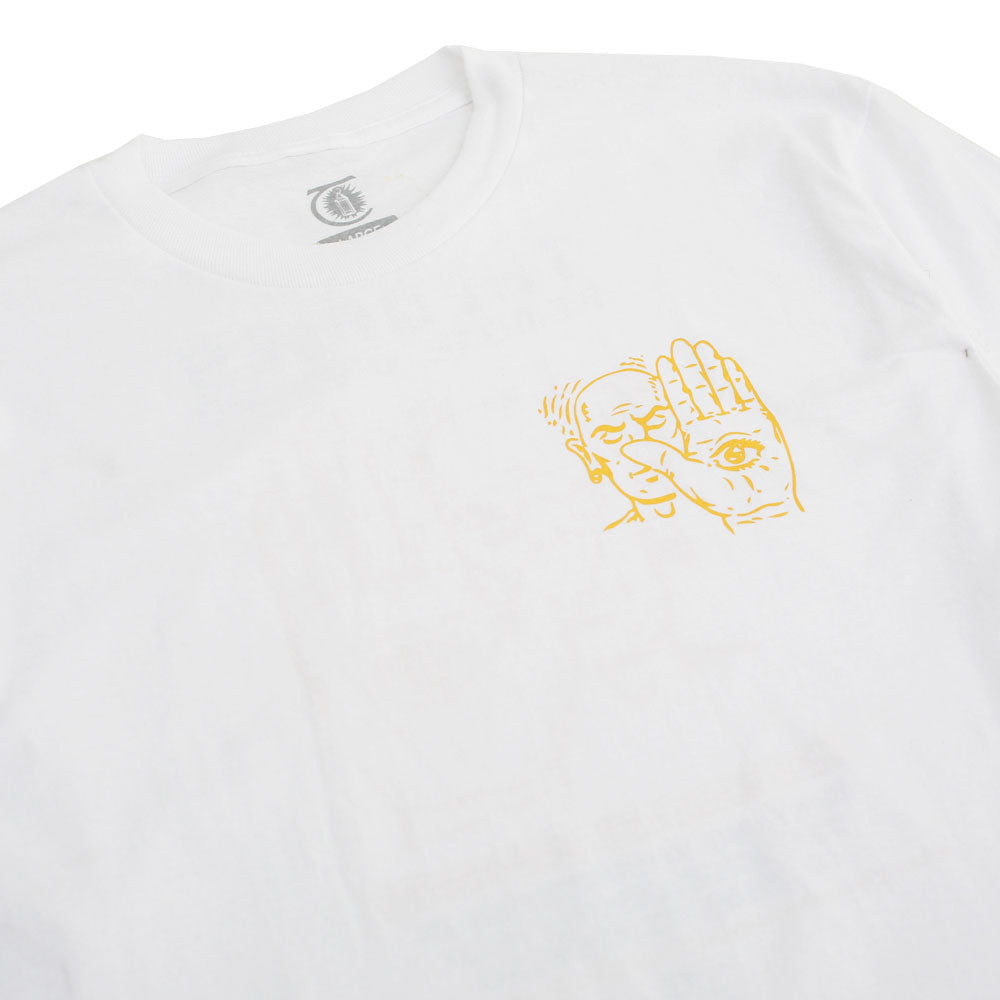 Remote Viewing Longsleeve Tee - White