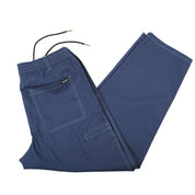 Stamp Lounge Pant - Navy Contrast Stitch