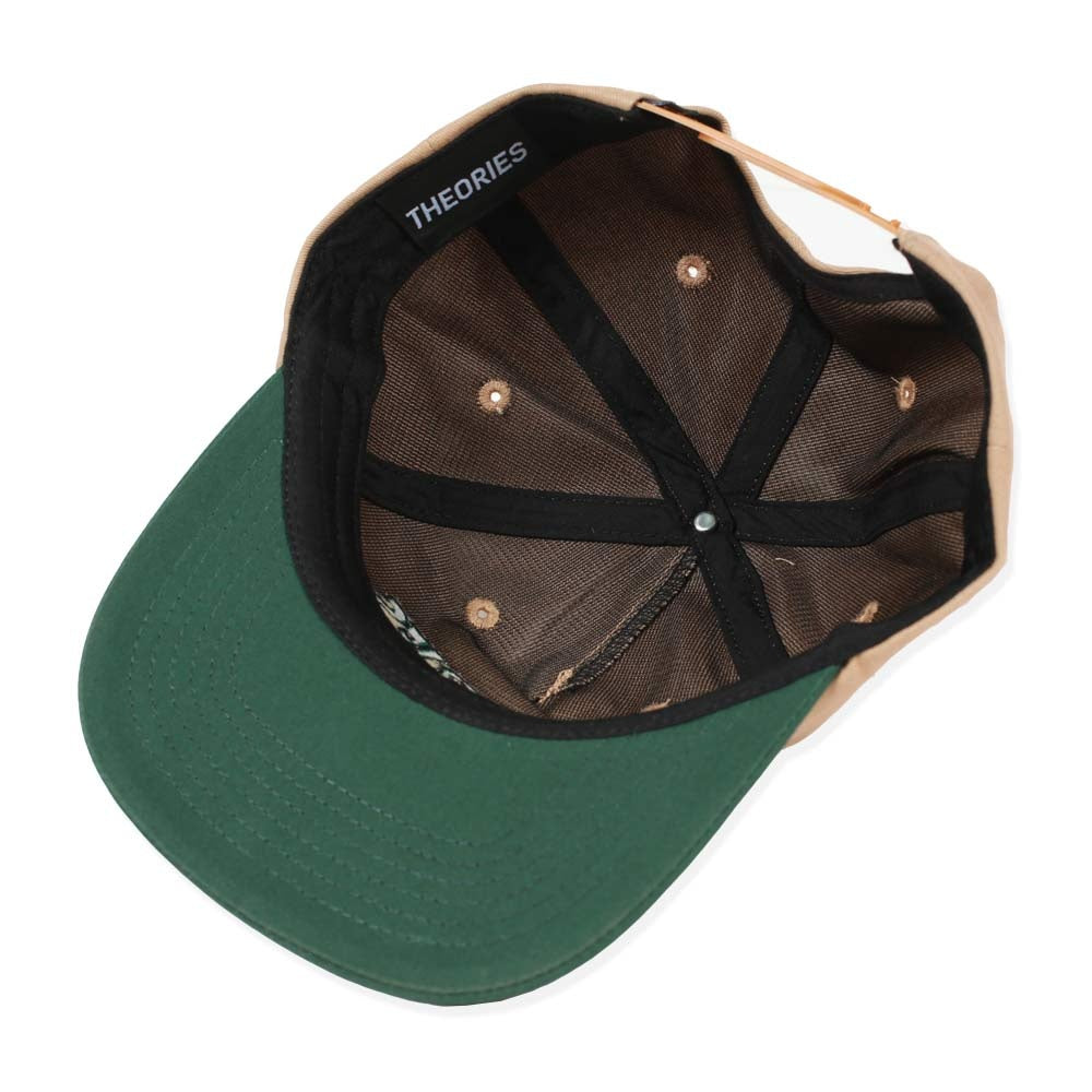 That's Life Snapback Hat - Khaki/Pine