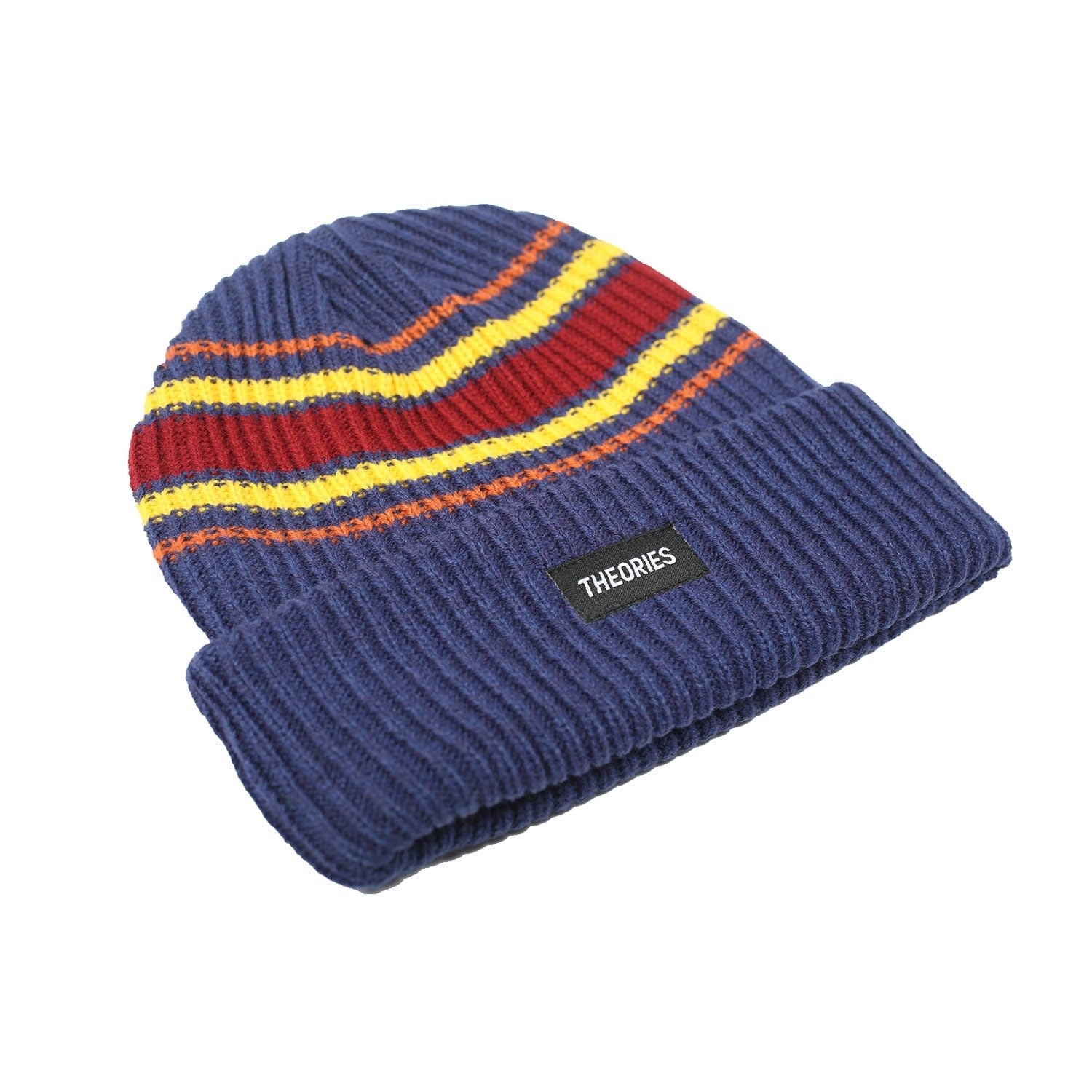 Burst Stripe Beanie - Cool Blue