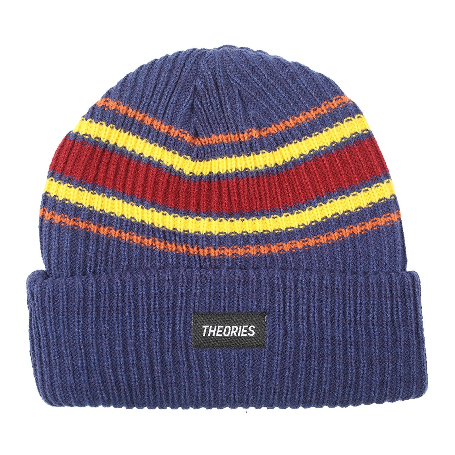 Burst Stripe Beanie - Cool Blue