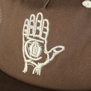 Hand Of Theories Strapback Hat - Mocha