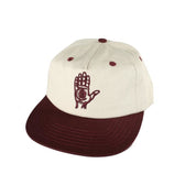 Hand Of Theories Strapback - Pearl/Sport Red