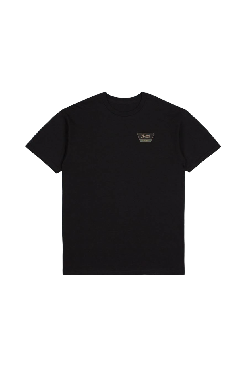 Linwood S/S Standard Tee - Black/Bison/Dark Forest