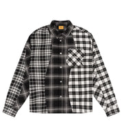 Triple Plaid Shirt - Black