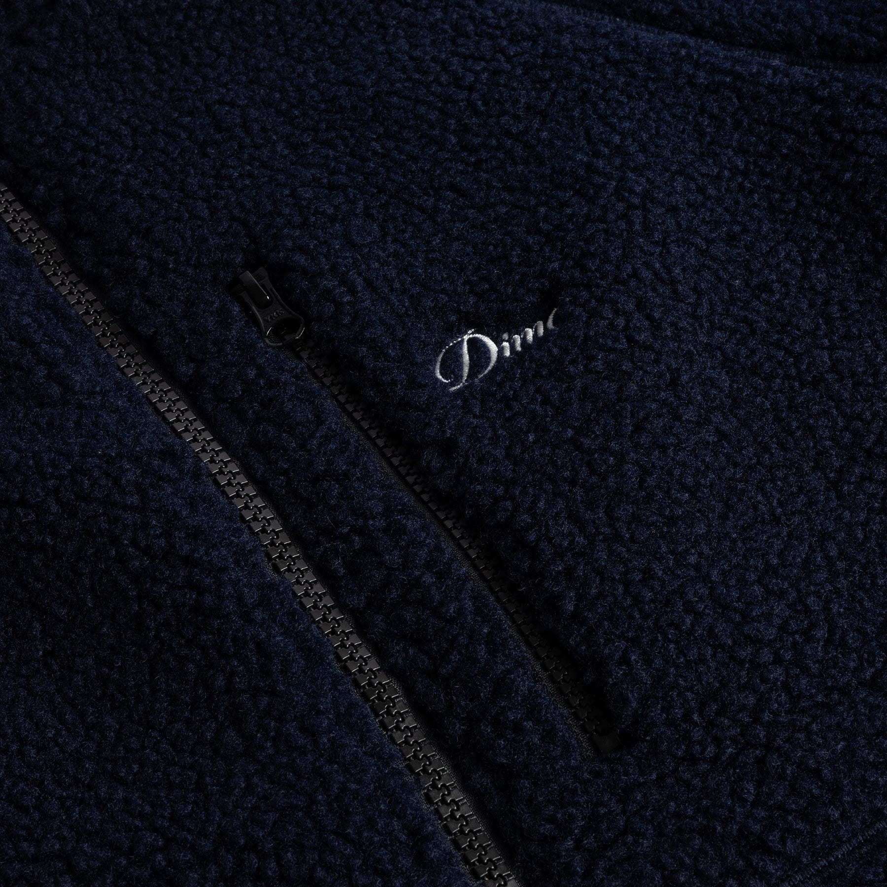 Polaire Sherpa Zip - Bleu Marine