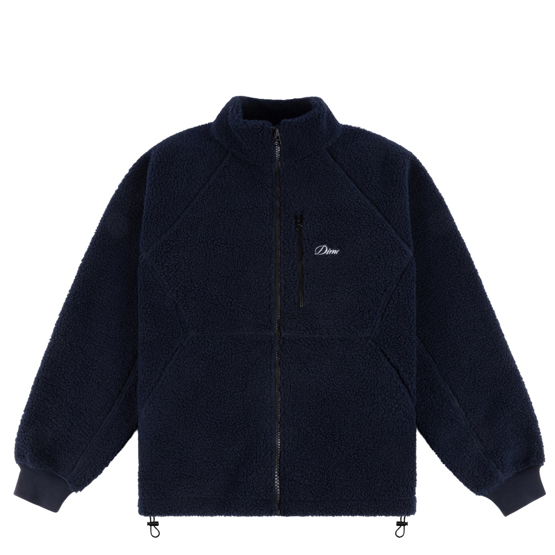 Polaire Sherpa Zip - Bleu Marine