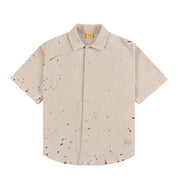 Terry Cloth Shirt - Painted Tan