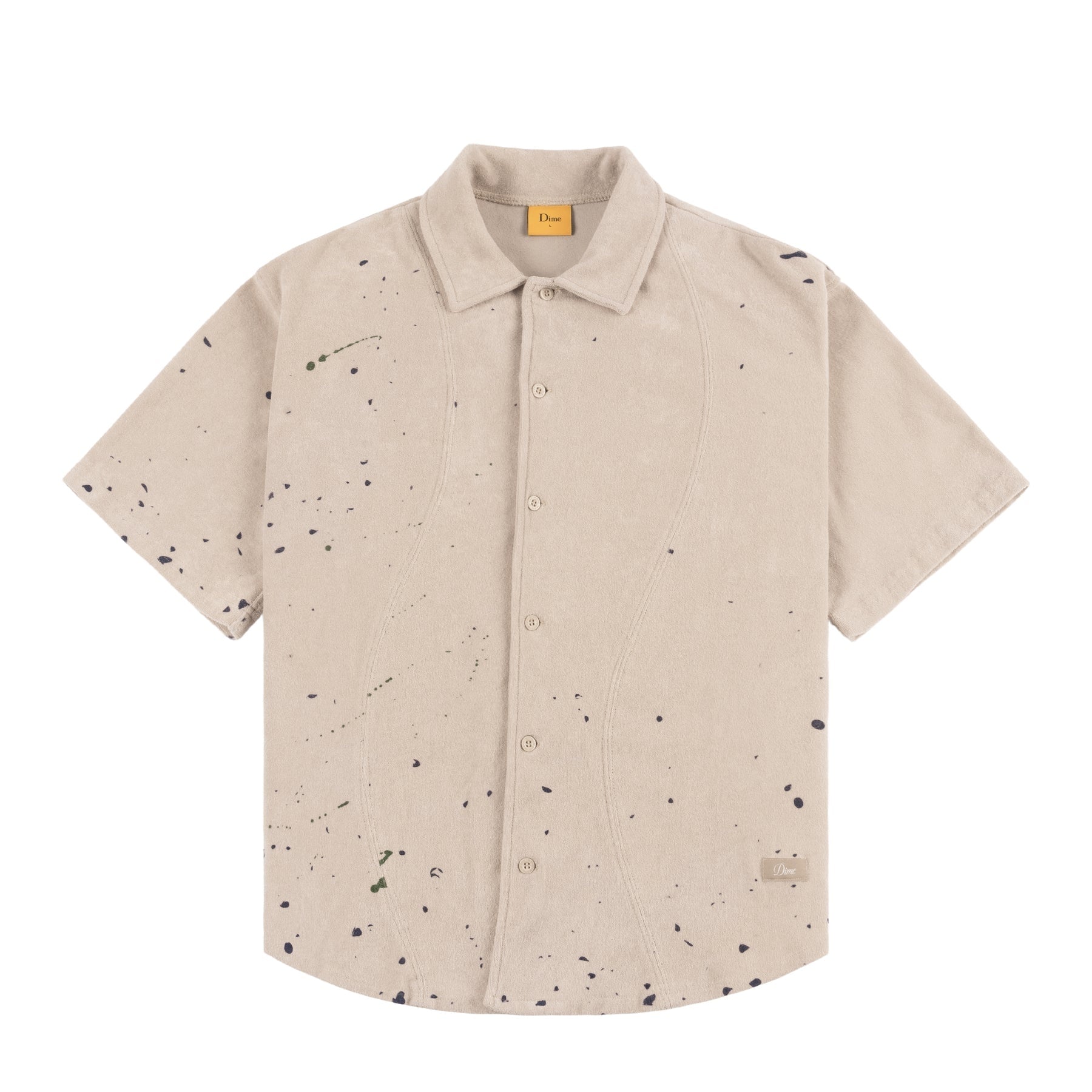 Terry Cloth Shirt - Painted Tan