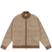 Double Zipper Knit - Camel