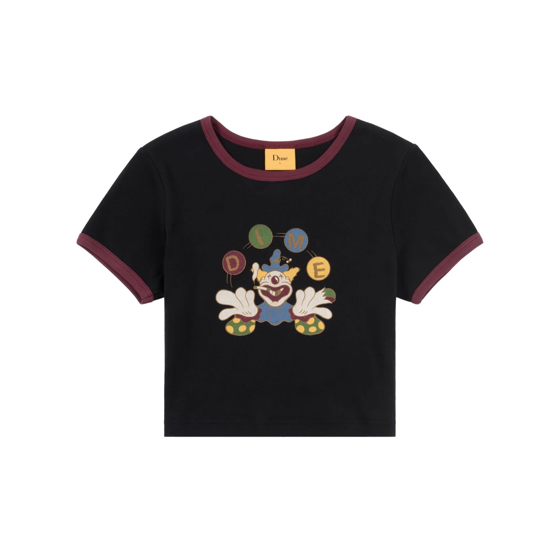 Carnival Baby Tee - Black