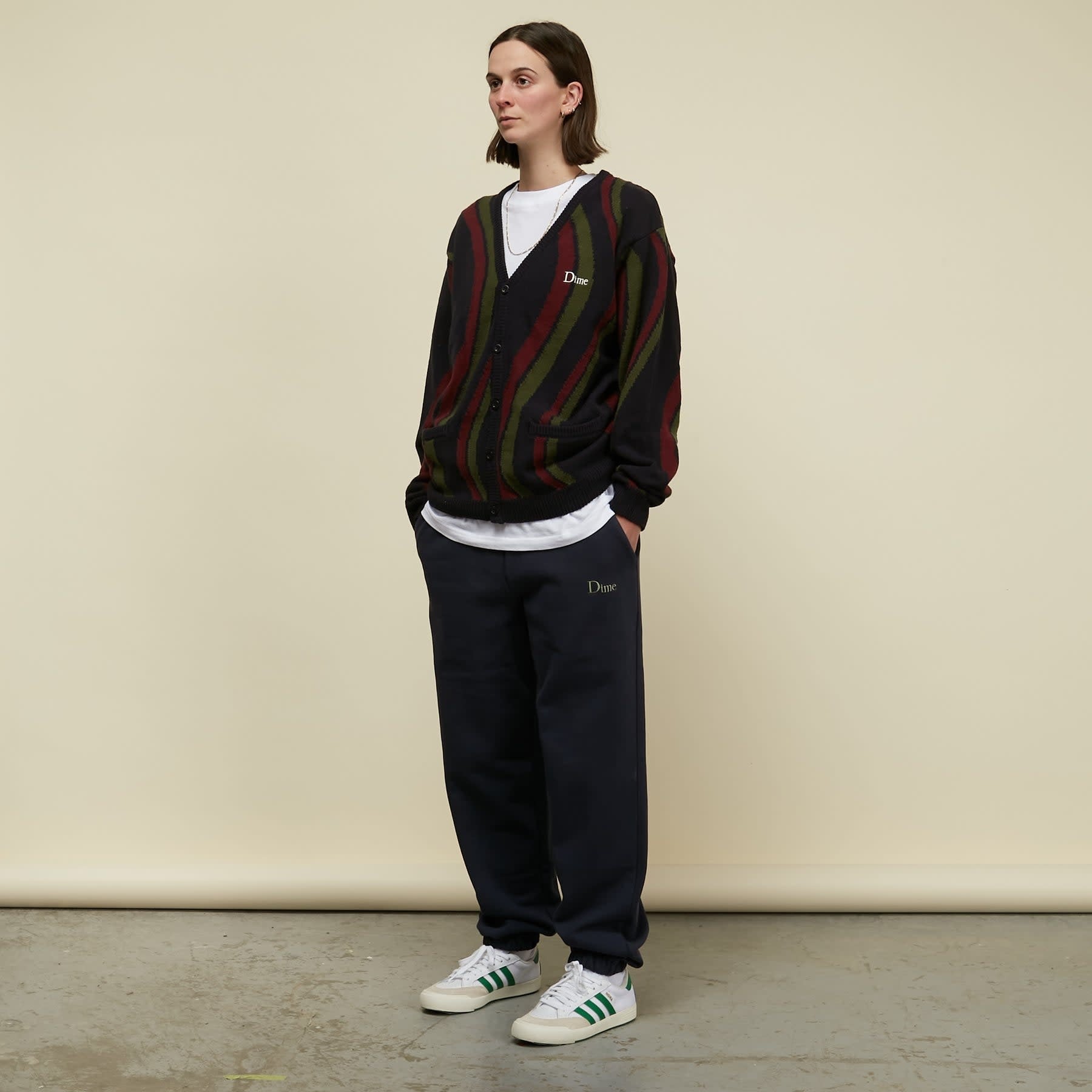 Dime Lightwave Knit Cardigan - Midnight – Palm Isle Skateshop