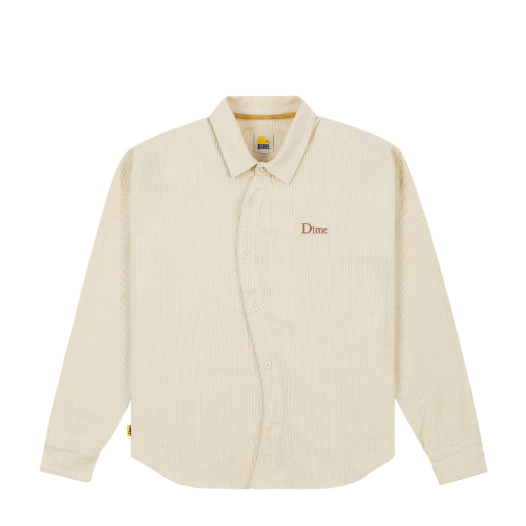 Wave Corduroy Shirt - Cream
