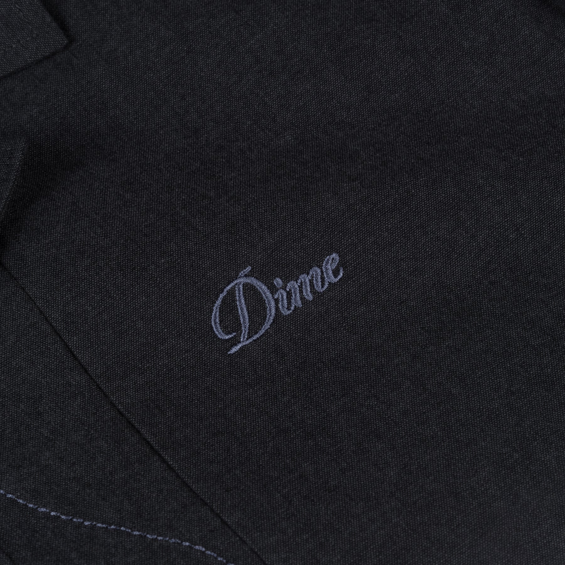 Lotus Button Up SS - Vintage Black