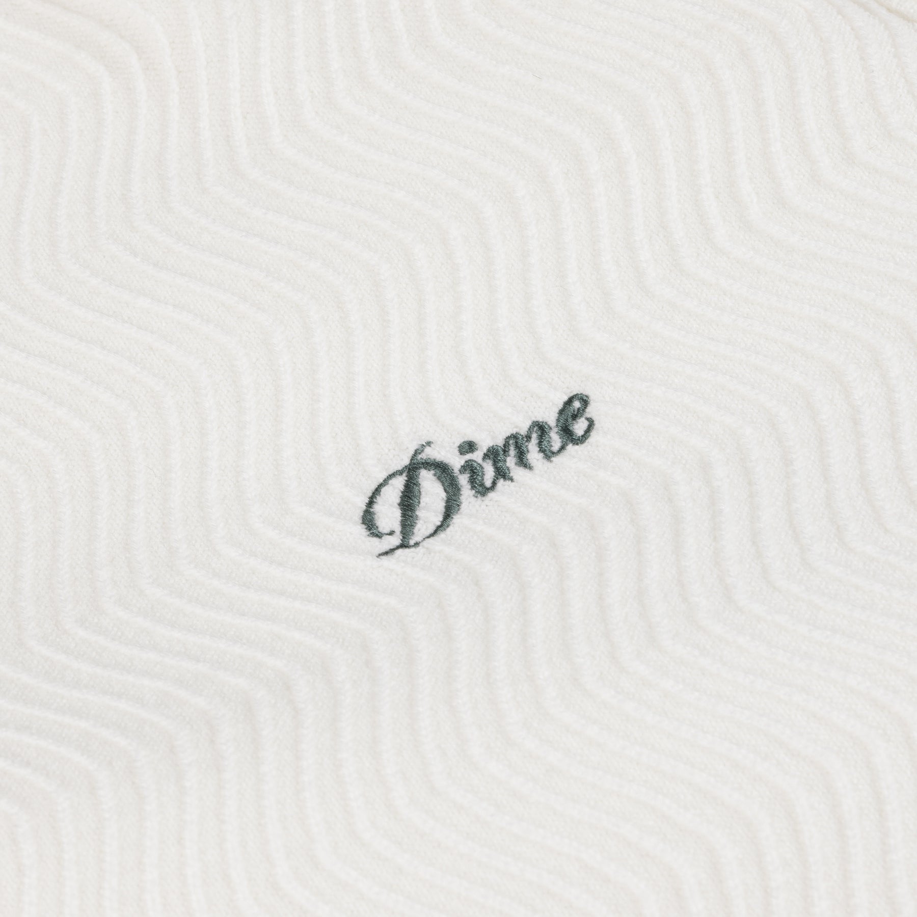 Wave Knit SS Shirt - Ivory