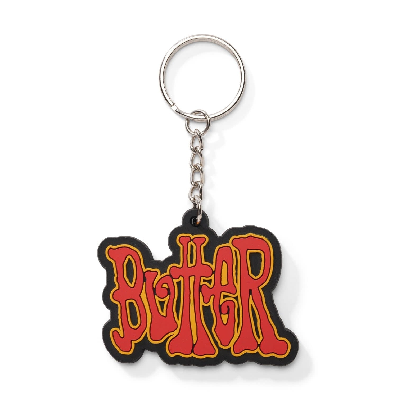 Tour Rubber Key Chain - Red/Yellow