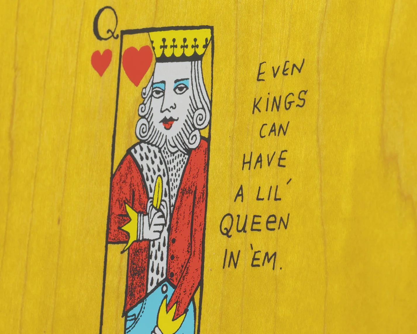 Jeu de cartes Queen of Kings de Brian Anderson - 8,5"