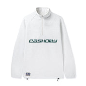 Pull Track 1/4 Zip - Cendre