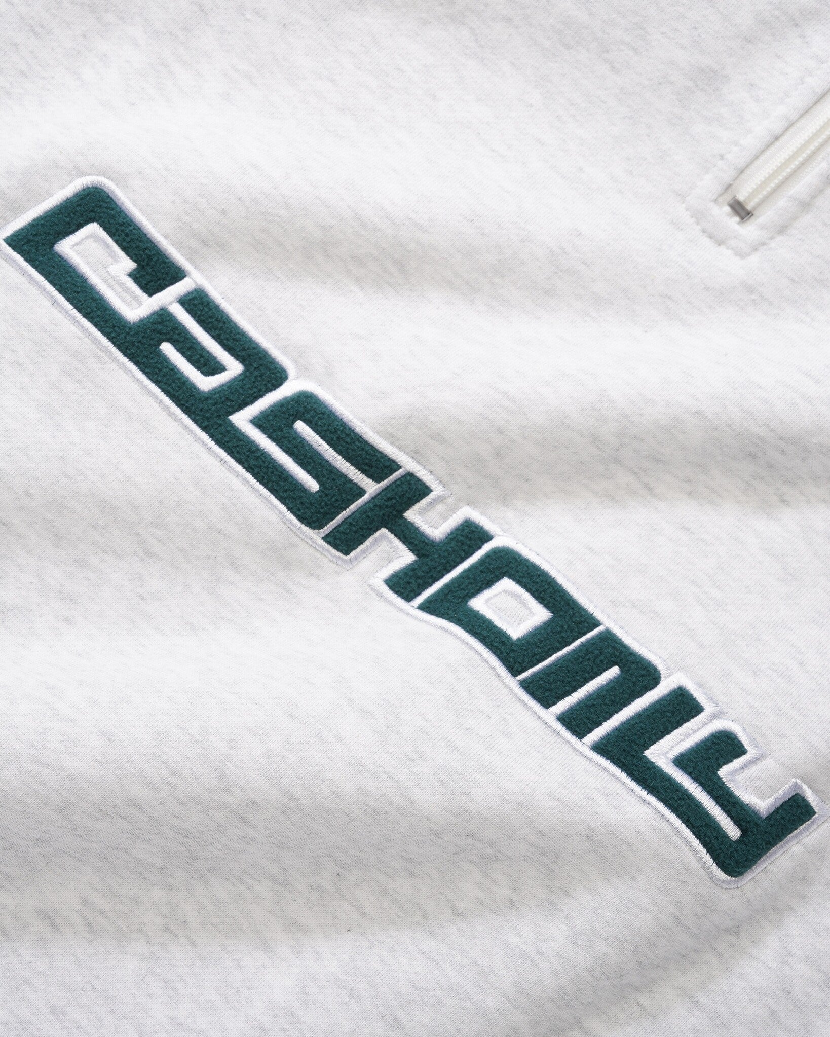 Pull Track 1/4 Zip - Cendre
