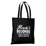 Hirokis Records Tote Bag - Black