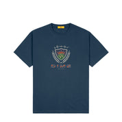 Crest T-Shirt - Indigo