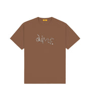 T-shirt Tangle - Marron