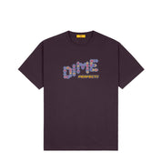 T-shirt DDR - Violet foncé