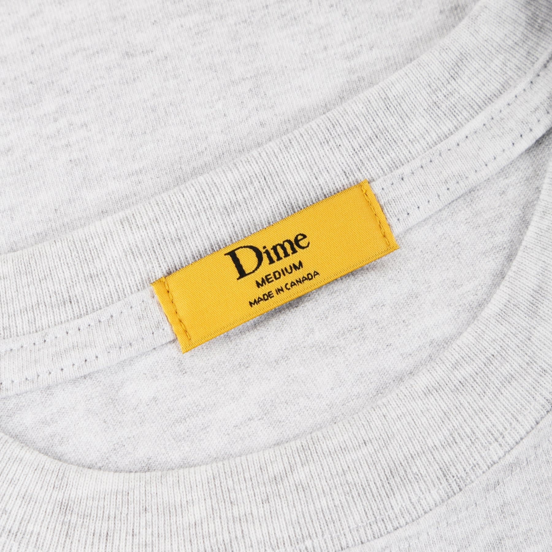 【DIME】 IRON T-SHIRT : ASH Dime Iron T-Shirt - Ash – Palm Isle Skateshop