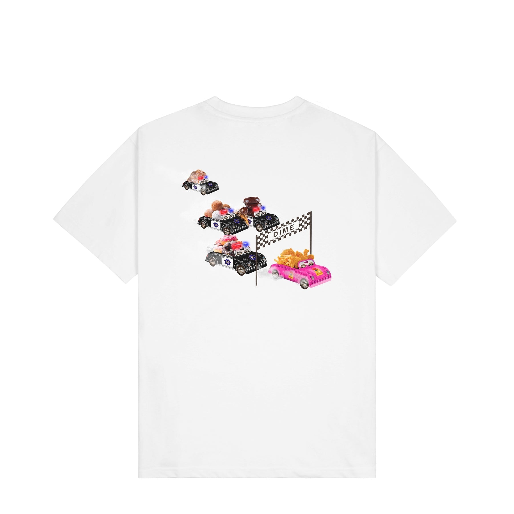【DIME】 2Fast 2Delicious T-Shirt / White Dime 2Fast 2Delicious T-Shirt White | END. (US)