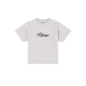 Kids Cursive Snake T-Shirt - Cement