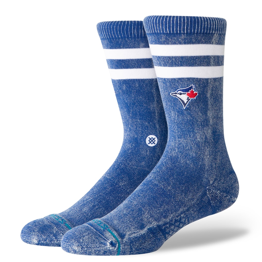 Chaussettes MLB x Stance Rotation Crew - Toronto Blue Jays Bleu Royal
