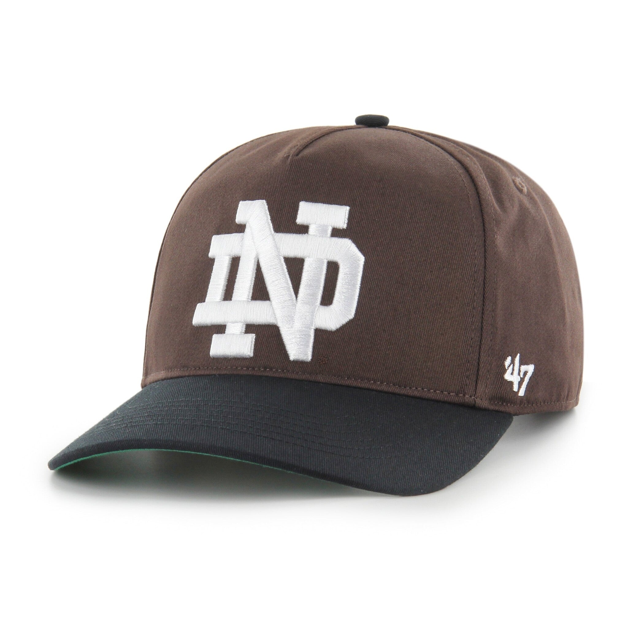 Notre Dame Fighting Irish NCAA Sure Shot Hitch Snapback - Dark Chocolate