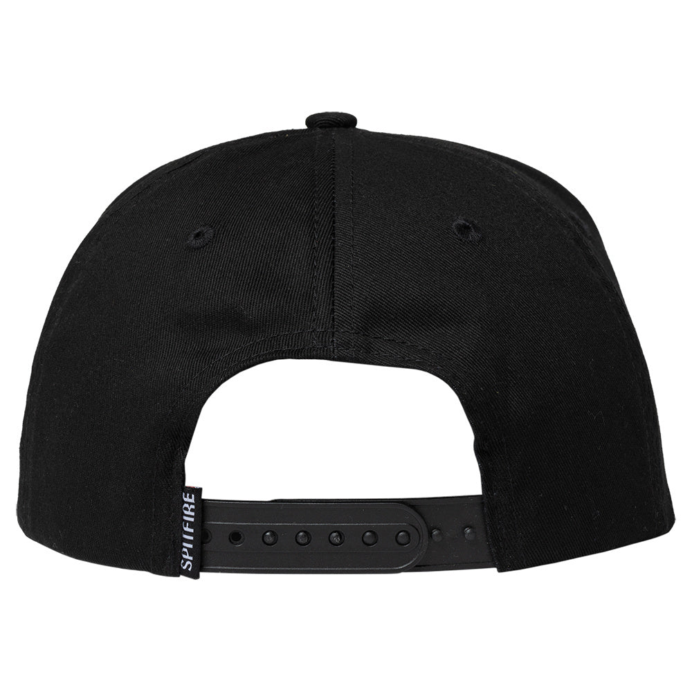 Hell Hounds Script Patch Snapback - Black