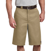 Twill Multi Pocket Loose Shorts 13" - Khaki