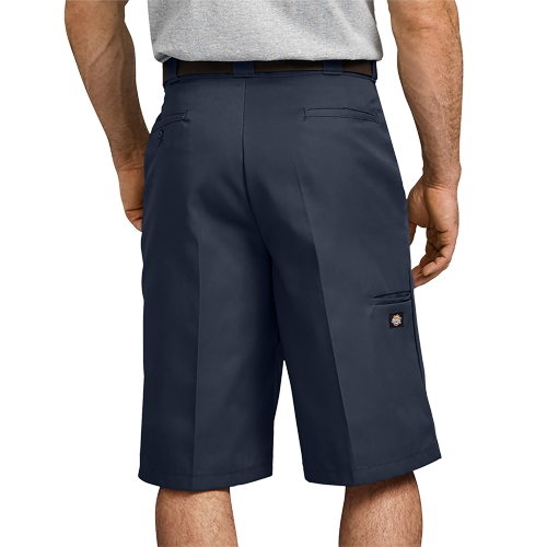 Twill Multi Pocket Loose Shorts 13"- Dark Navy