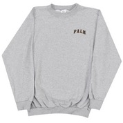 League Embroidered Crewneck - Grey