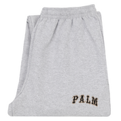 League Embroidered Sweatpants - Grey/Gold