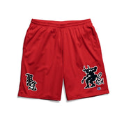 Friendly Demon Basketball Mesh Shorts