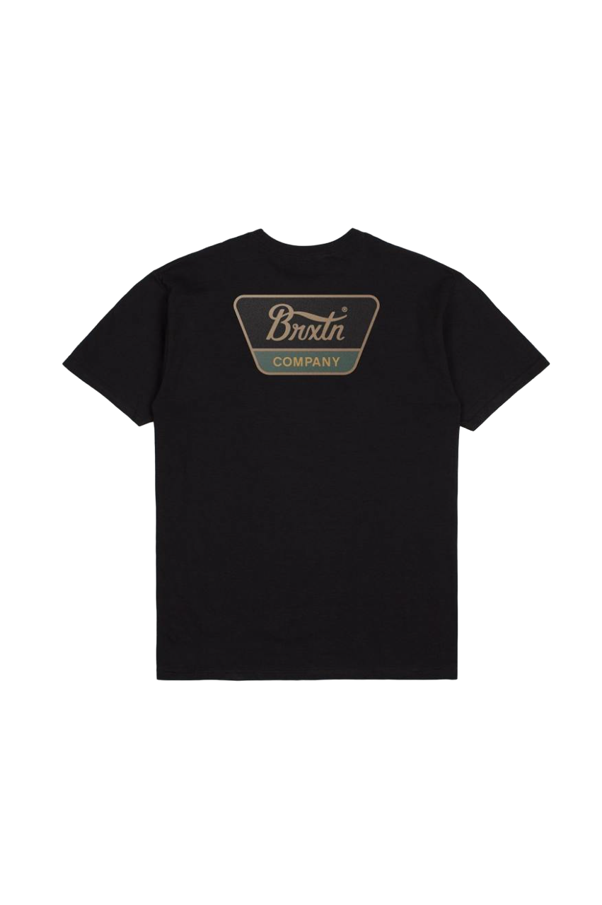 Linwood S/S Standard Tee - Black/Bison/Dark Forest